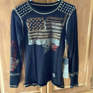 Double D Ranch Waving Glory Shirt